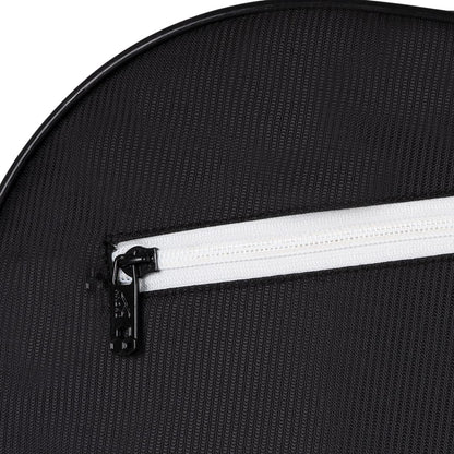 HUNDRED Zest Badminton- und Tennisschläger-Tasche | Material: Polyester | Mehrere Fächer mit Seitentasche | Einfacher Tragegriff | Gepolsterte Rückengurte | Reißverschlusstasche vorne