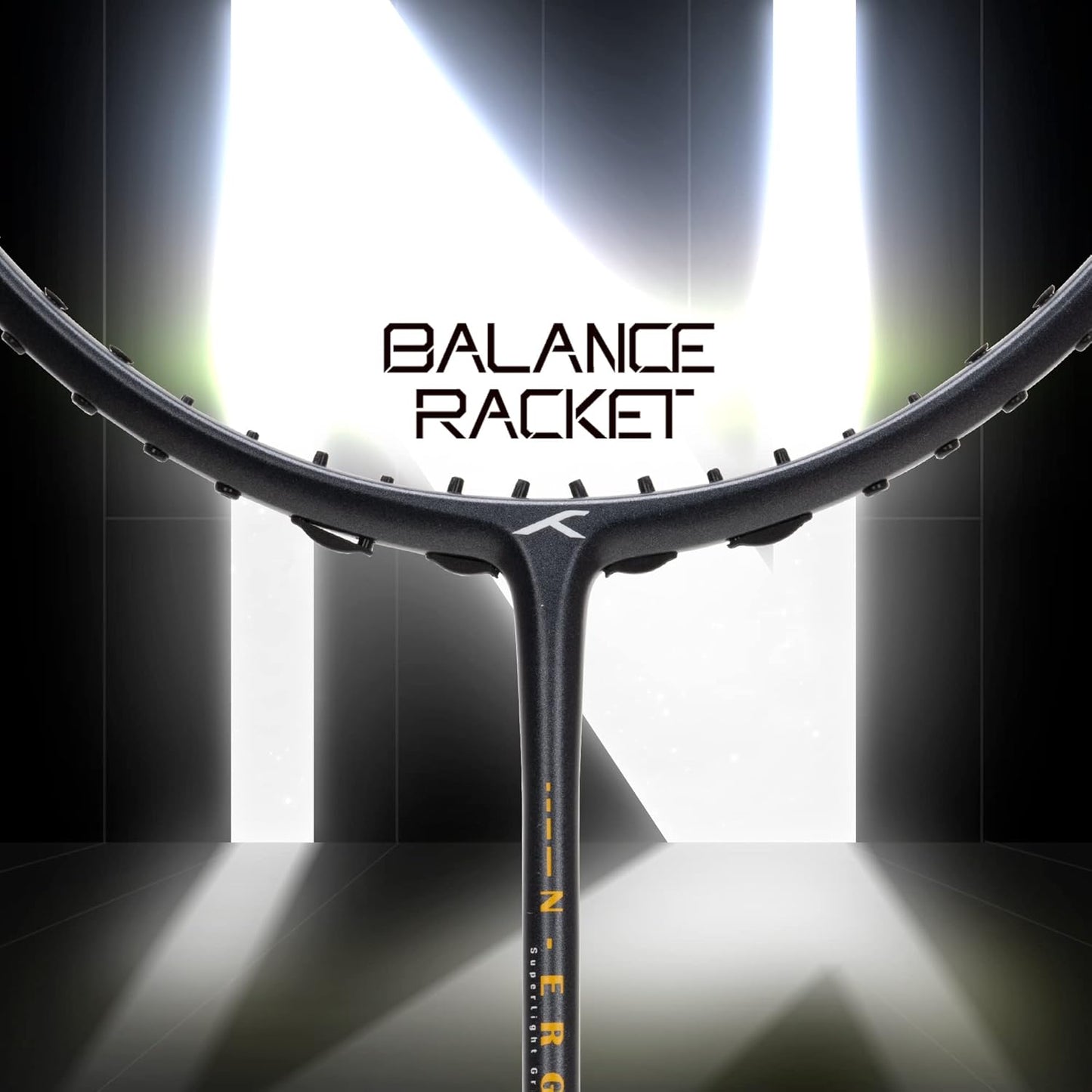 Hundred N-ERGY 80-Strung badminton racket