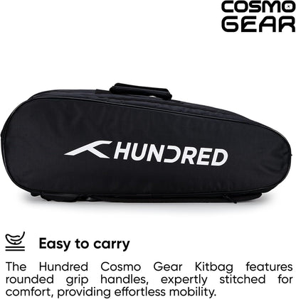 Hundred Cosmogear Badminton Set Bag |Double Zipper | Front Zipper Pocket
