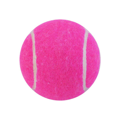 DSC Nitro Heavy Rubber Tennis Ball (Pack of 2)| Color: Pink  | Premium outer felt for greater durability | Rubber seams | Ideal for beginners