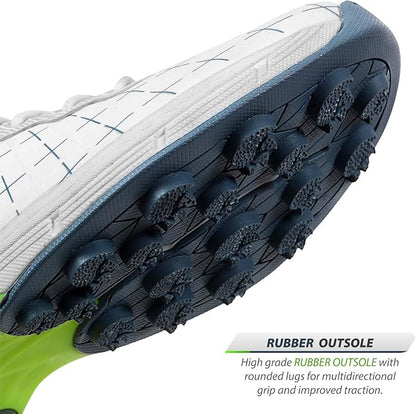 DSC Biffer 22 Cricket-Schuhe | Leichtes Obermaterial | Gummi-Außensohle | TPU-Schaft | Hochwertige EVA-Zwischensohle | Geringere Fußermüdung | Einzigartiger Look