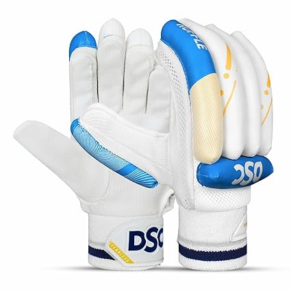 DSC Condor Ruffle Cricket Batting Gloves | Multicolor | Größe: Herren | Für Rechtshänder Batsman