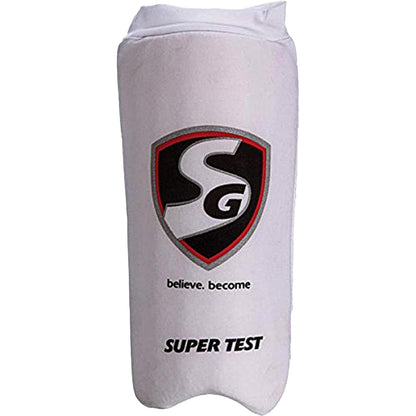 SG Super Test Cricket Elbow Pads | White | Elbow Pads