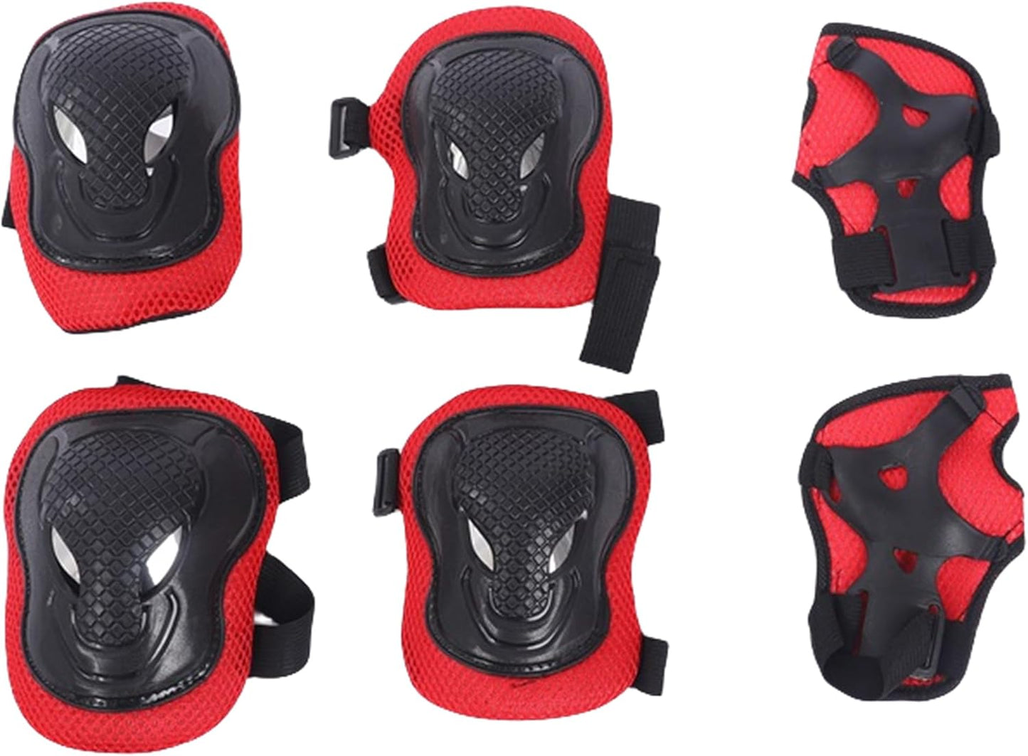 Endless EL1028 Protective Protection Set for Skating, Cycling and Skateboarding with Knee, Elbow and Wrist Protector | Material: ABS, Nylon | With Adjustable Straps for a Perfect Fit for Adults | Blue