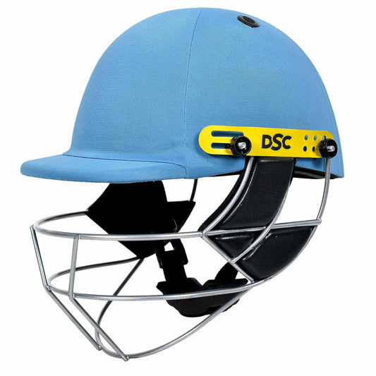 DSC Defender Cricket-Helm | Für Männer & Jungen | Verstellbares Stahlgitter | Rückenstützriemen | Leichtgewicht