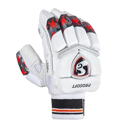 SG Prosoft Cricket Batting Gloves | Multicolor | Größe: Junior | Für Rechtshänder Batsman