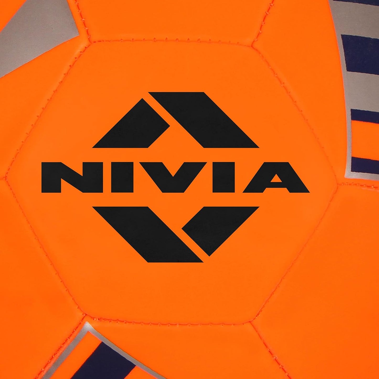 NIVIA Unisex Adult Blade Machine Stitched Football, Orange, 5