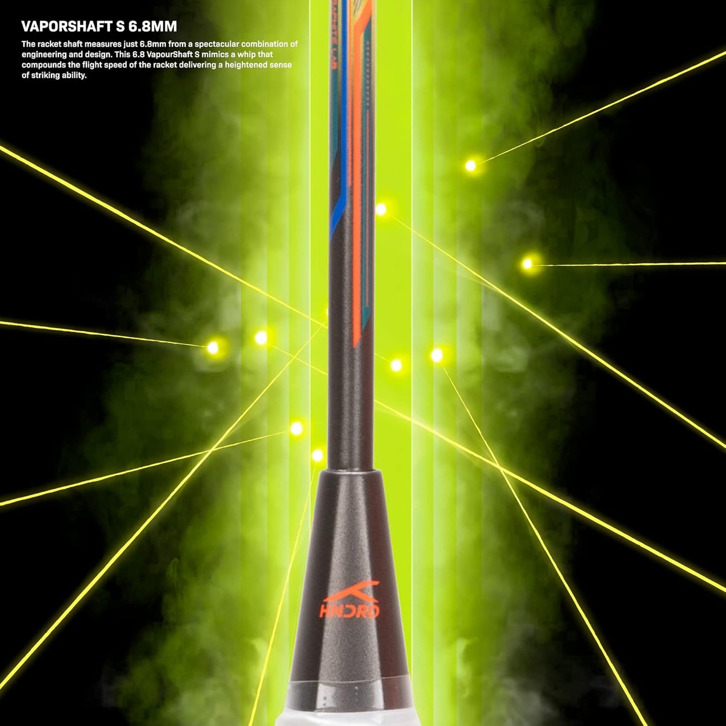 Hundred N-ERGY 80-Strung badminton racket