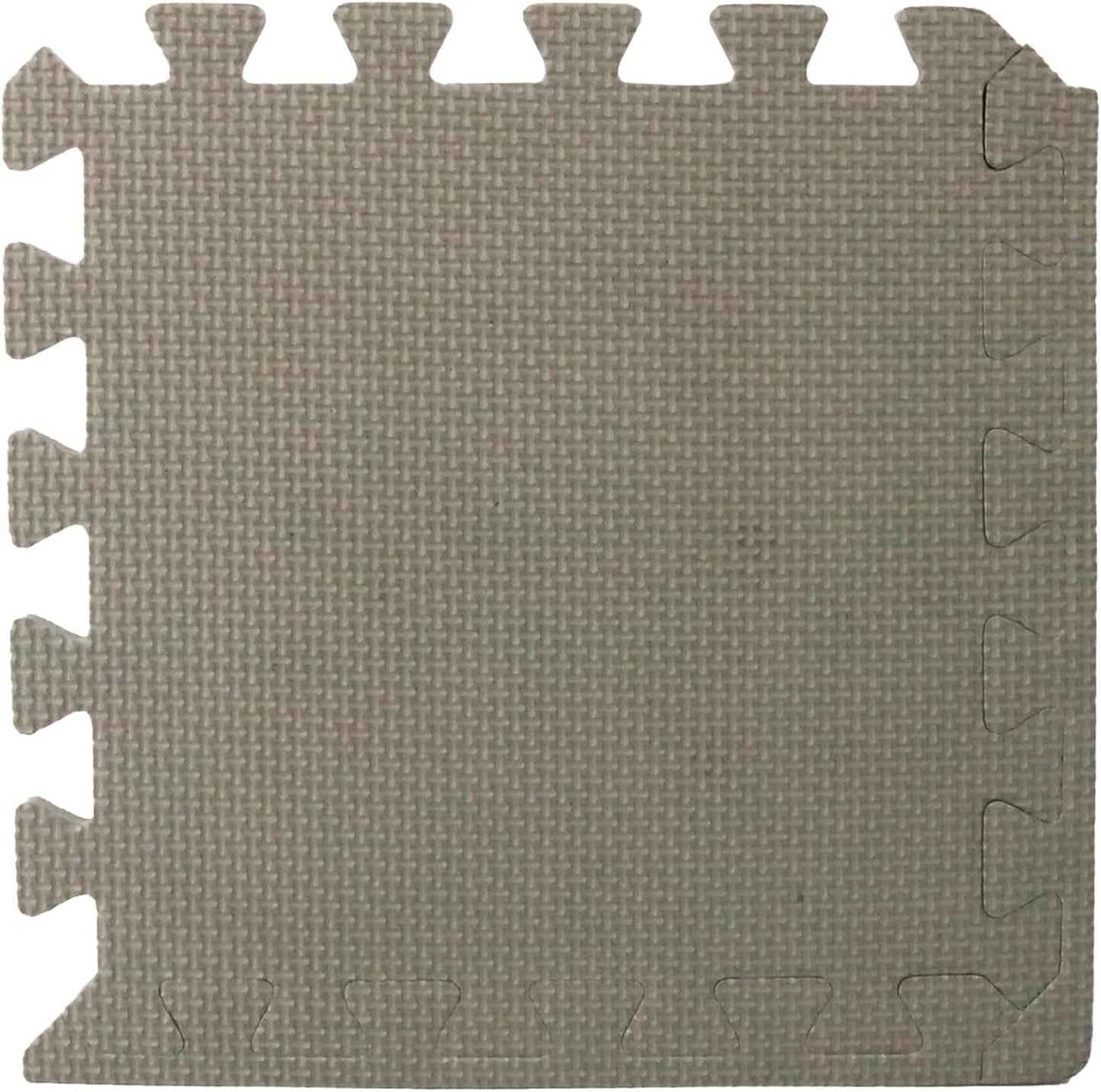 Endless EVA Foam Packung mit 18 Stück grauen Puzzle-Bodenmatten | Größe: 30 * 30 cm, 1 cm dick | Farbe: grau | Material: EVA | Ineinandergreifende Fliesen zum Schutz des Bodens in Ihrem Haus oder Fitnessstudio