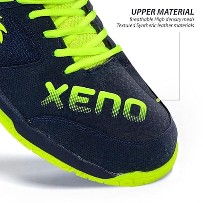 DSC Xeno Badminton Schuhe | Für Jungen | Mit natürlicher Crape Gummi Non Marking Außensohle