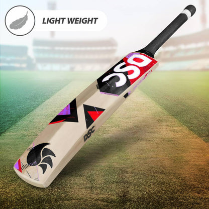 DSC Scorer Kaschmir Willow Cricket Bat Kurzer Griff Herren