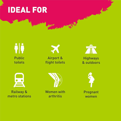 Tragbares Uriniergerät für Frauen, jetzt Stand und Pee leicht, Einweg-Urinal, Reisen, Camping, für Toiletten auf Autobahnen, Zügen, Treks, Marathons, Road Trips