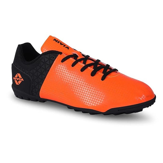Nivia Aviator 2.0 Fußballschuhe | TPU-Sohle mit PVC-Synthetik-Leder-Obermaterial, geformte Einlegesohle | Ideal für harte Böden