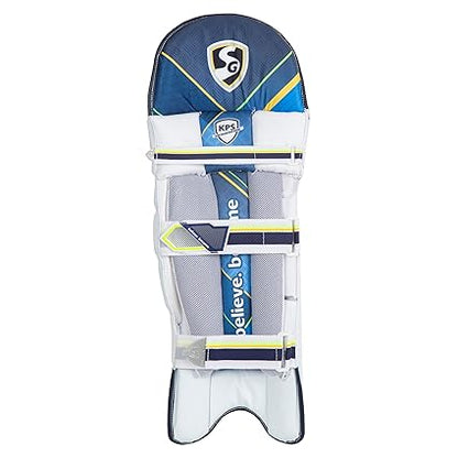 SG Litevate Batting Leg Guard for Men and Boys | Color: White | Size: Junior | For Right Handed Batsman | Fastener Type: Hook and Loop | Leg Protection for Cricket | Cricket Safety Equipment | Cricket Pads | Batting Leg Armor
