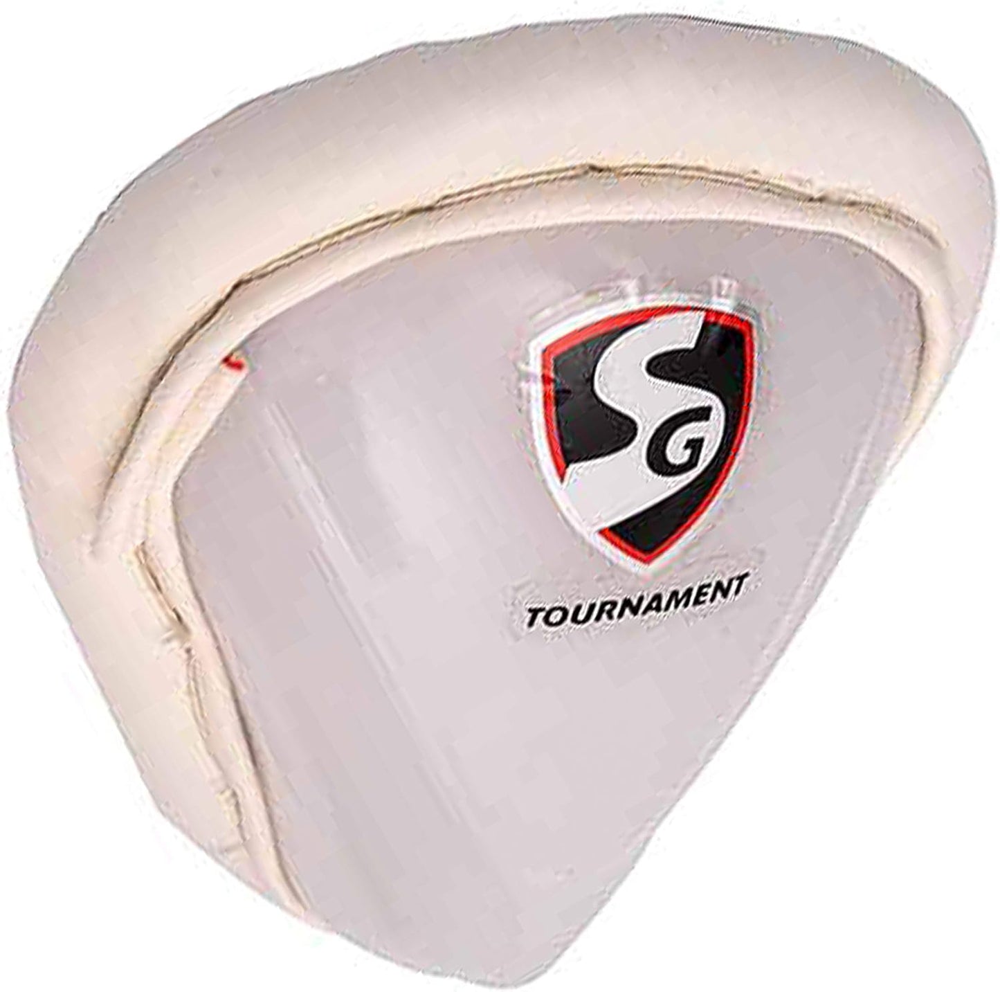 SG ACE Cricket Abdominal Guard | Material: plastic | For workout, gym, cricket and other sports | Edge with foam coating