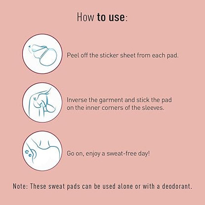 Sirona Einweg-Achselpads, Antitranspirant Absorbent Geruch Blocker Pads Achsel Kleid Shields, kämpft Hyperhidrose
