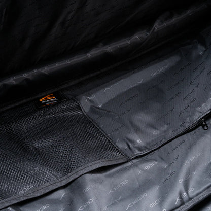 Hundred Gravity Duffle Kit Bag | Geräumige Sporttasche für Schlägersportarten mit großem Fach für Badminton- und Tennisschläger, Schuhe und Ausrüstung | Ideal für Sport, Fitnessstudio und Reisen (Marineblau)