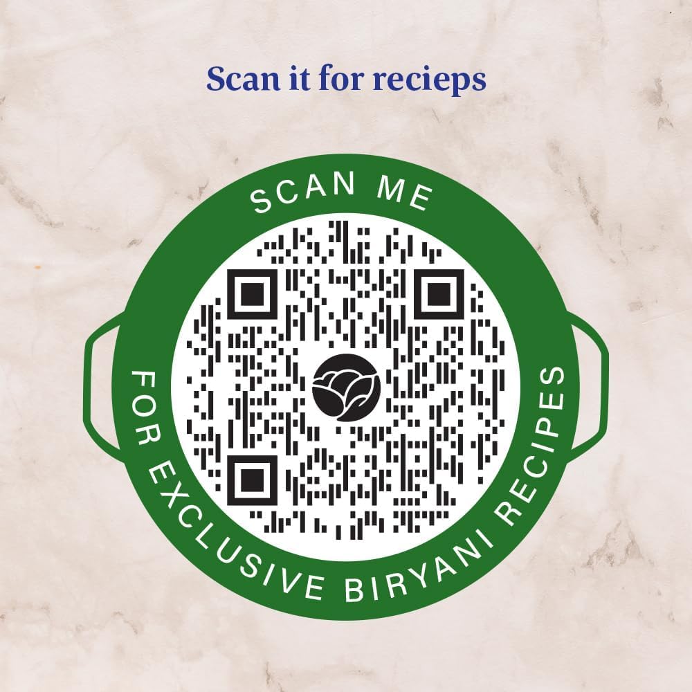 Daawat Biryani Basmatireis | Das längste Reiskorn der Welt dehnt sich um 24 mm aus* | lecker, nicht klebriger und reichhaltiger Duft | natürlich gereift