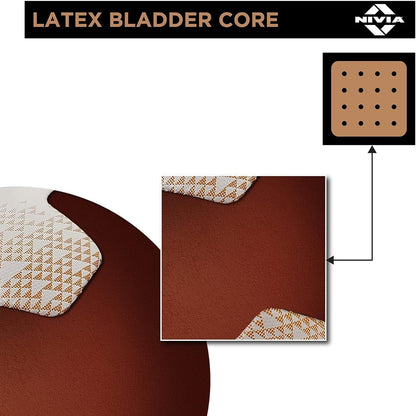 Nivia Unisex Adult Dom Game Football, Golden, 5
