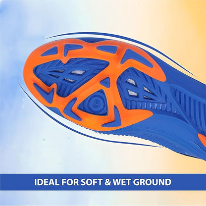Nivia Dominator 2.0 Fußballschuhe | TPU-Sohle mit PVC-Kunstleder-Obermaterial, geformte Einlegesohle
