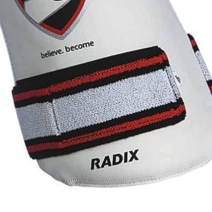 SG Radix RH Inner Thigh Pads | Size: Adult | Material: Polyurethane (PU) | For Men & Boys | Lightweight | Durable | Adjustable | High density foam | Soft and absorbent | Elastic Velcro straps | For extra protection