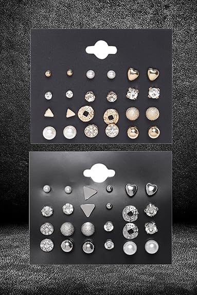 YouBella Schmuck für Frauen, Ohrringe für Frauen, Ohrringkombinationen für Mädchen und Frauen