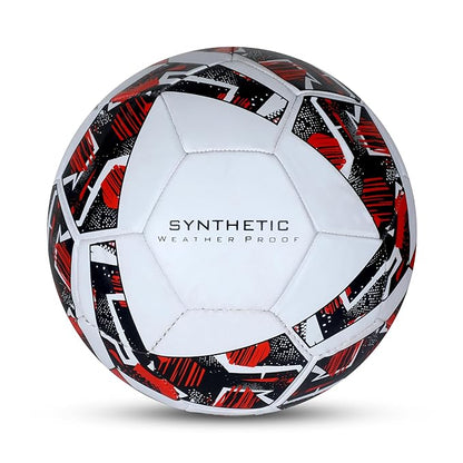 Nivia Trainer Fußball, Trainingsball, 32 Felder, strapazierfähiger Gummibelag maschinell genäht, Blase mit Butylfaden, Trainingsball Standard, zum Spielen auf Natur- und Kunstrasen