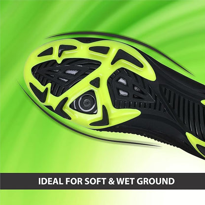 Nivia Dominator 2.0 Fußballschuhe | TPU-Sohle mit PVC-Kunstleder-Obermaterial, geformte Einlegesohle
