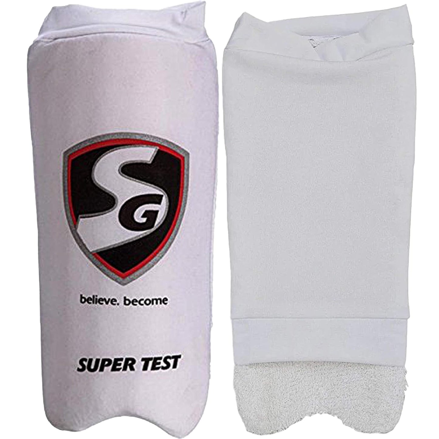 SG Super Test Cricket Elbow Pads | White | Elbow Pads