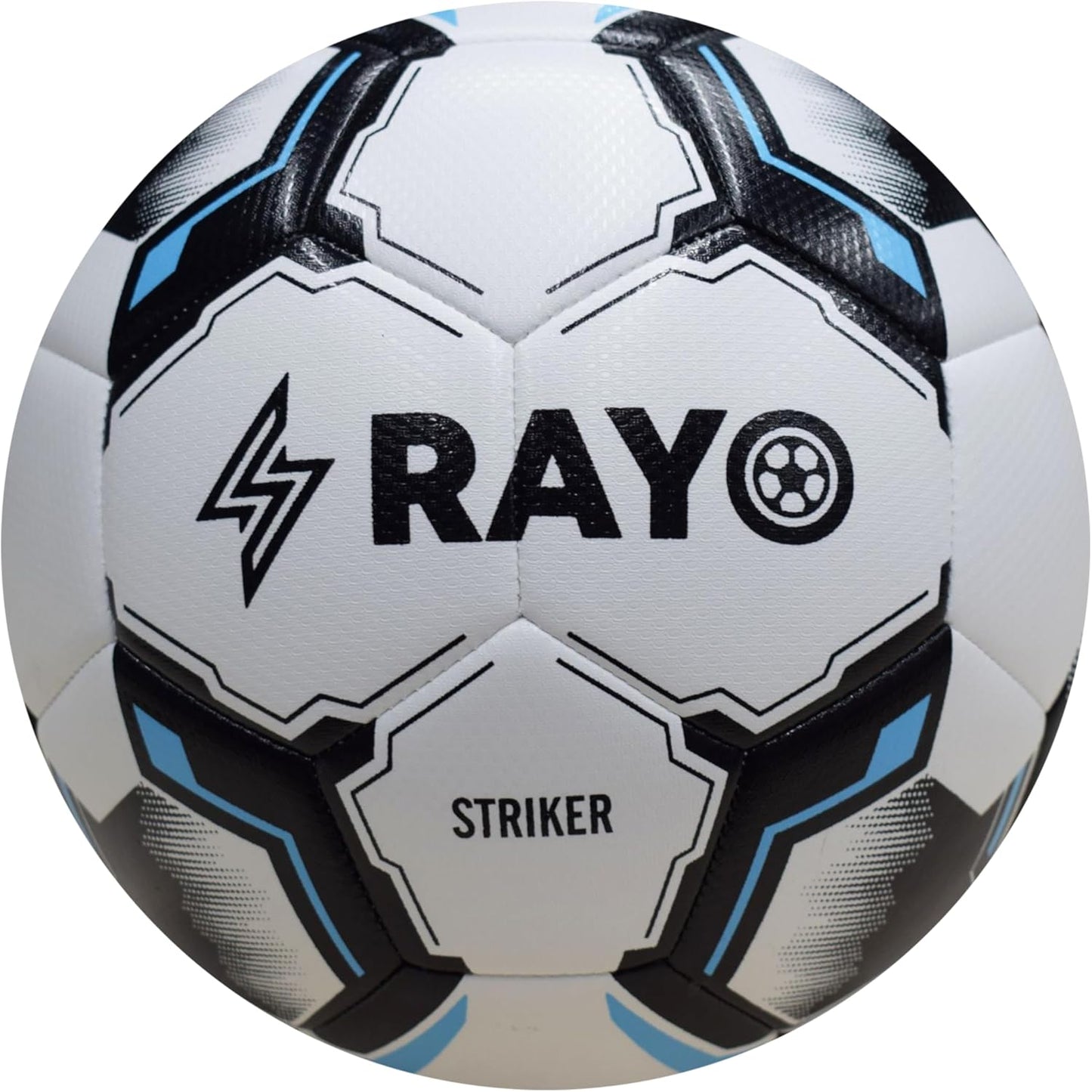 Rayo Stürmer 32 Panel Maschine genäht Fußball der Größe 5 | Material : TPU | Multicolor | Für das Training in Vereinen, Ligen und Akademien Ebene professionelle Spiele