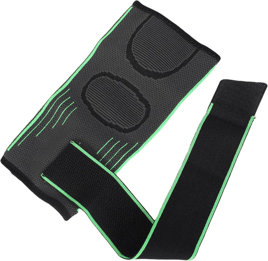 Endless Elbow Brace Compression Sleeve with Adjustable Velcro Strap ( Pair ) | Perfekt für Gym, Workout, Tennis, Badminton und Running für Männer und Frauen | Farbe: Schwarz | Größe: Verstellbar | Material: Neopren