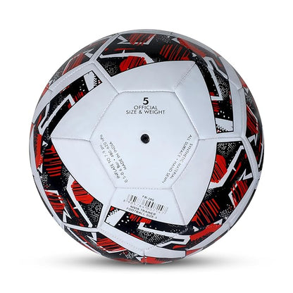 Nivia Trainer Fußball, Trainingsball, 32 Felder, strapazierfähiger Gummibelag maschinell genäht, Blase mit Butylfaden, Trainingsball Standard, zum Spielen auf Natur- und Kunstrasen