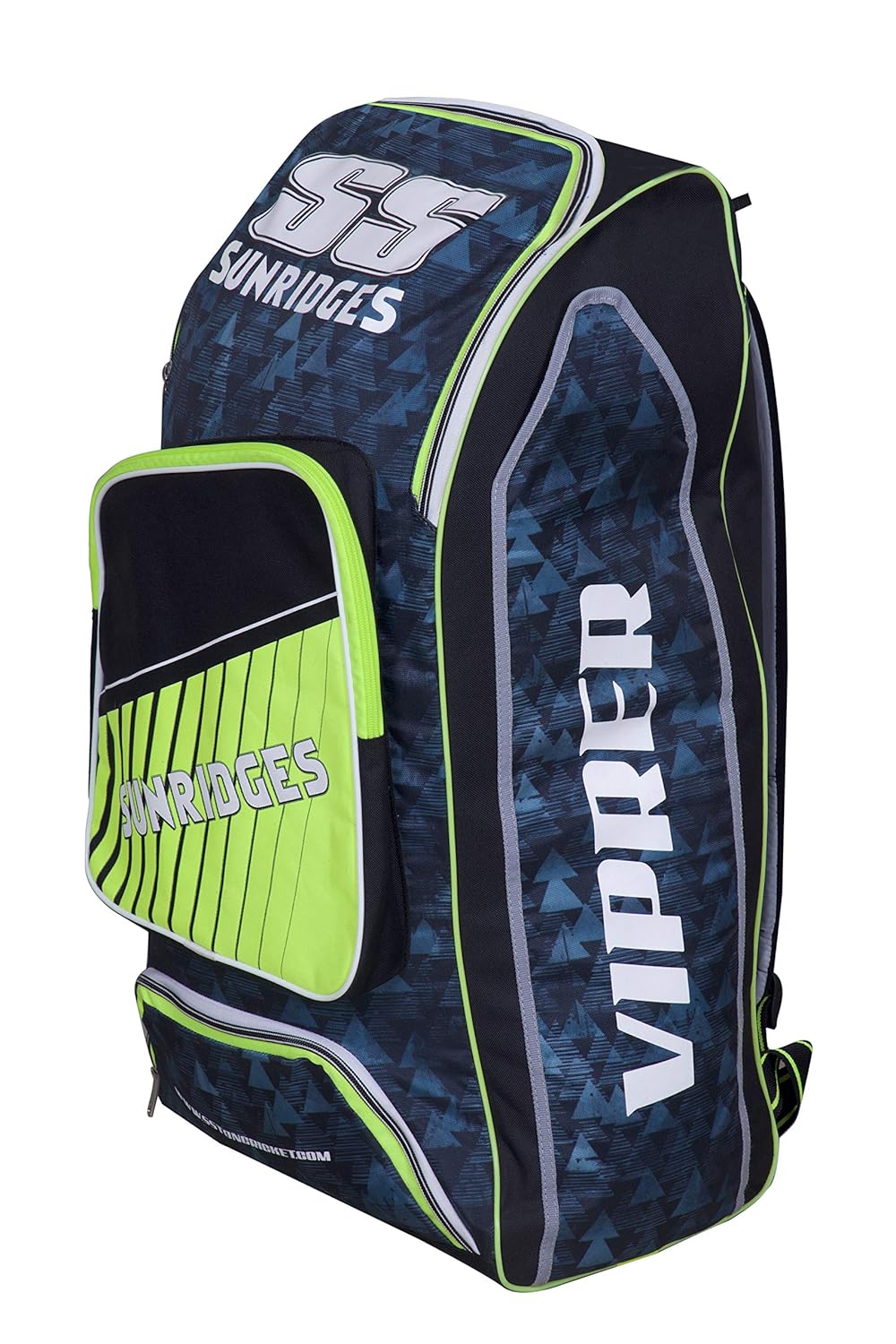 SS Viper Duffle Cricket Kit Bag | Für Männer & Jungen | Material: Polyester | 100% Dri Fit | Verstellbare Schnalle | Seitliche Netztasche