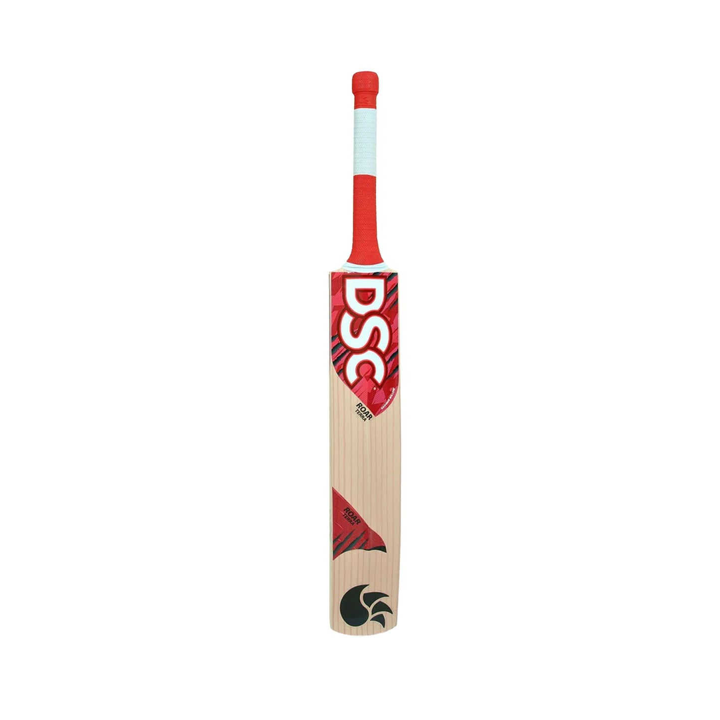 DSC Roar Terra Kashmir Willow Cricket Bat | Farbe: Multicolor | Größe: 1 | Für Herren | Material: Weidenholz | Hergestellt aus leichtem Kashmir Willow | Leichtgewichtige Bats und Crossweave Band auf dem Gesicht