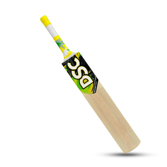 DSC Wildfire Torch Kashmir Willow Cricket Bat ( Größe: Kurzer Griff, Ball_ typ : Tennis Ball, Spielstil : All-Round ) (1500178)