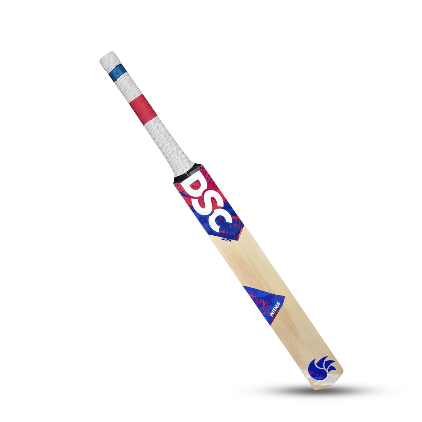 DSC Intense Pro Middler Practice Kashmir Willow Cricket Bat | Color: Beige | Size: Men | Material: Wood | Ready to play premium leather bat | Massive Edges | For training and matches