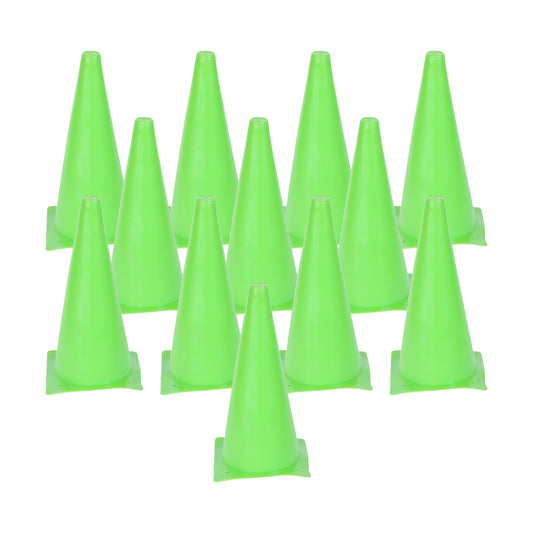 Endless Fußball Kegel von 12 Pcs | Multicolor | Kunststoff | Sporttraining Agility Feld Marker Kegel für Skating Basketball Fußball Praxis Drills | Geeignet für Indoor & Outdoor Games Hindernis