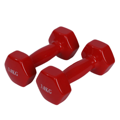 Endless Pair of Vinyl Coated Fixed Dumbbells for Fitness Exercises | Material: Vinyl Coated Iron | Weights for Women and Men