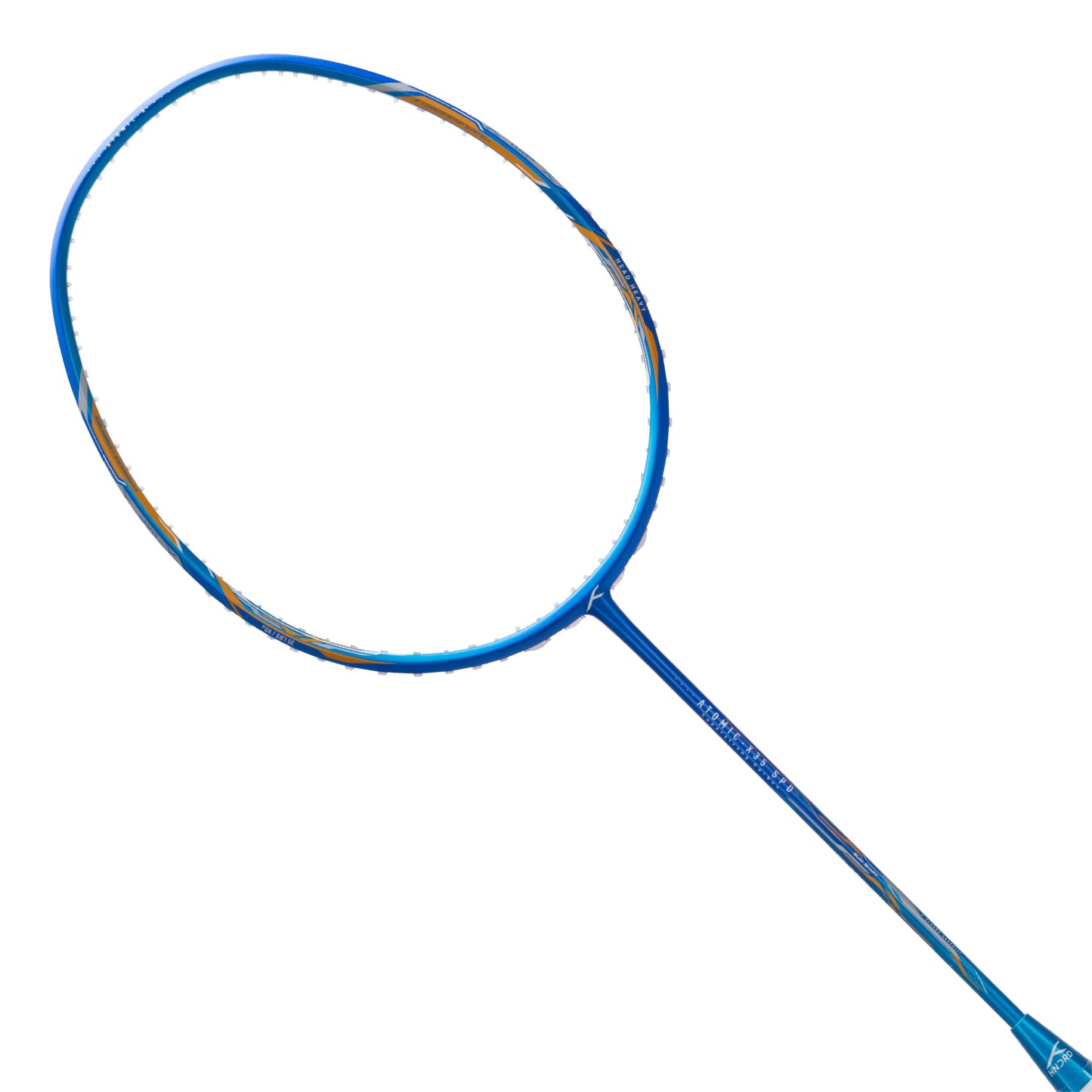 Hundred ATOMIC-X 35 SPD Badmintonschläger, schwarz/blau