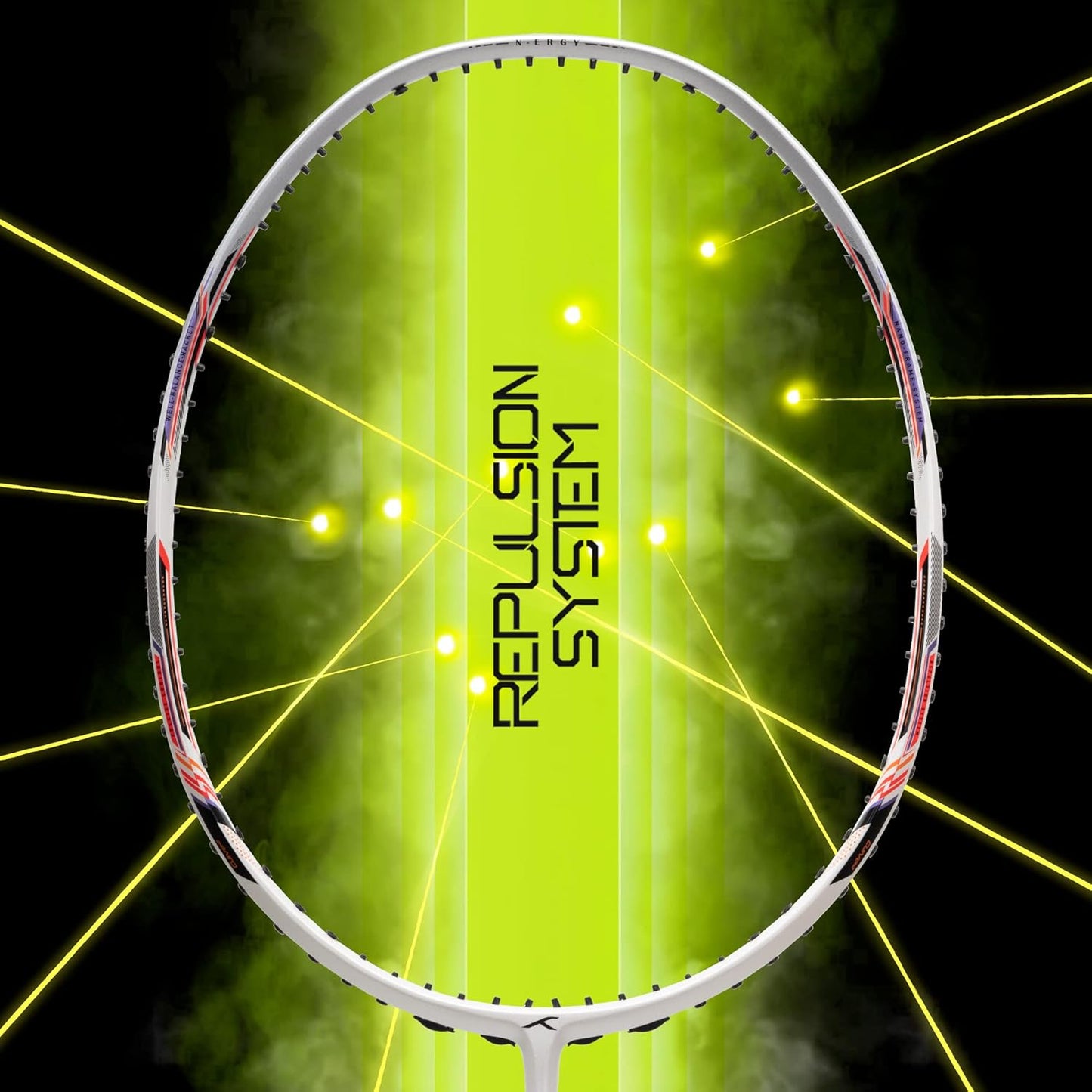 Hundred N-ERGY 80-Strung badminton racket