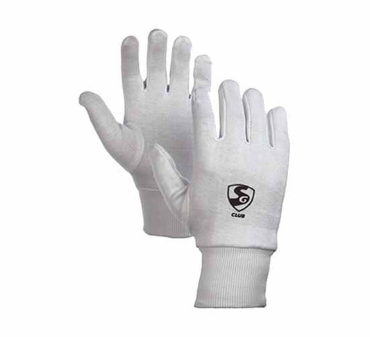 SG Club Inner Gloves, Adult (Color may vary), Cotton