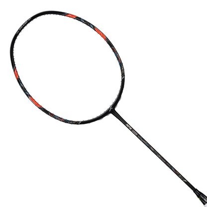 Hundred BATTLE 1000 (4U) SCHWARZ Badmintonschläger, Profi, 84 Gramm, kopflastig, Griff-G6, Material-m40x² Carbonfaser