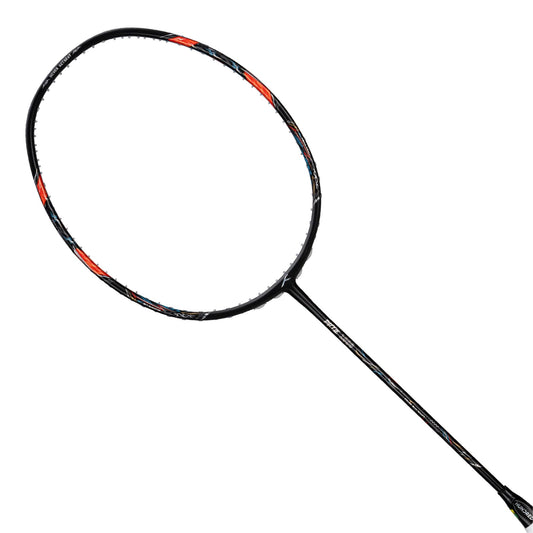 Hundred BATTLE 1000 (4U) SCHWARZ Badmintonschläger, Profi, 84 Gramm, kopflastig, Griff-G6, Material-m40x² Carbonfaser