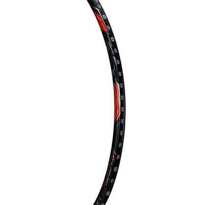 Hundred BATTLE 1000 (4U) SCHWARZ Badmintonschläger, Profi, 84 Gramm, kopflastig, Griff-G6, Material-m40x² Carbonfaser