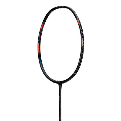 Hundred BATTLE 1000 (4U) SCHWARZ Badmintonschläger, Profi, 84 Gramm, kopflastig, Griff-G6, Material-m40x² Carbonfaser