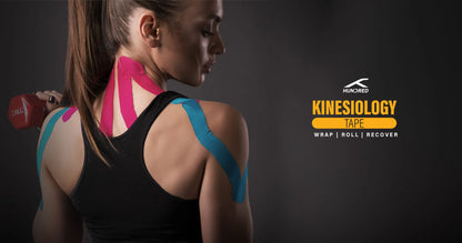 Hundred Professional Kinesiology Tape – Waterproof, Breathable Muscle & Joint Support Tape for Sports & Recovery