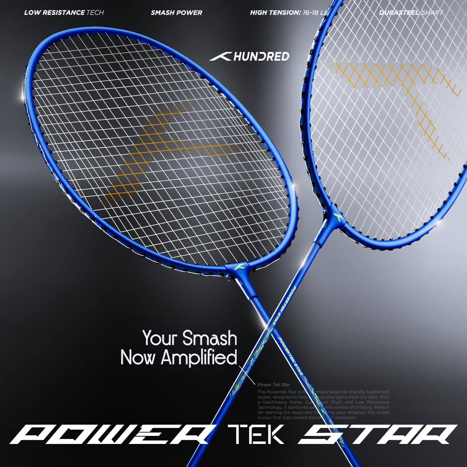 Hundred Badminton Racket 