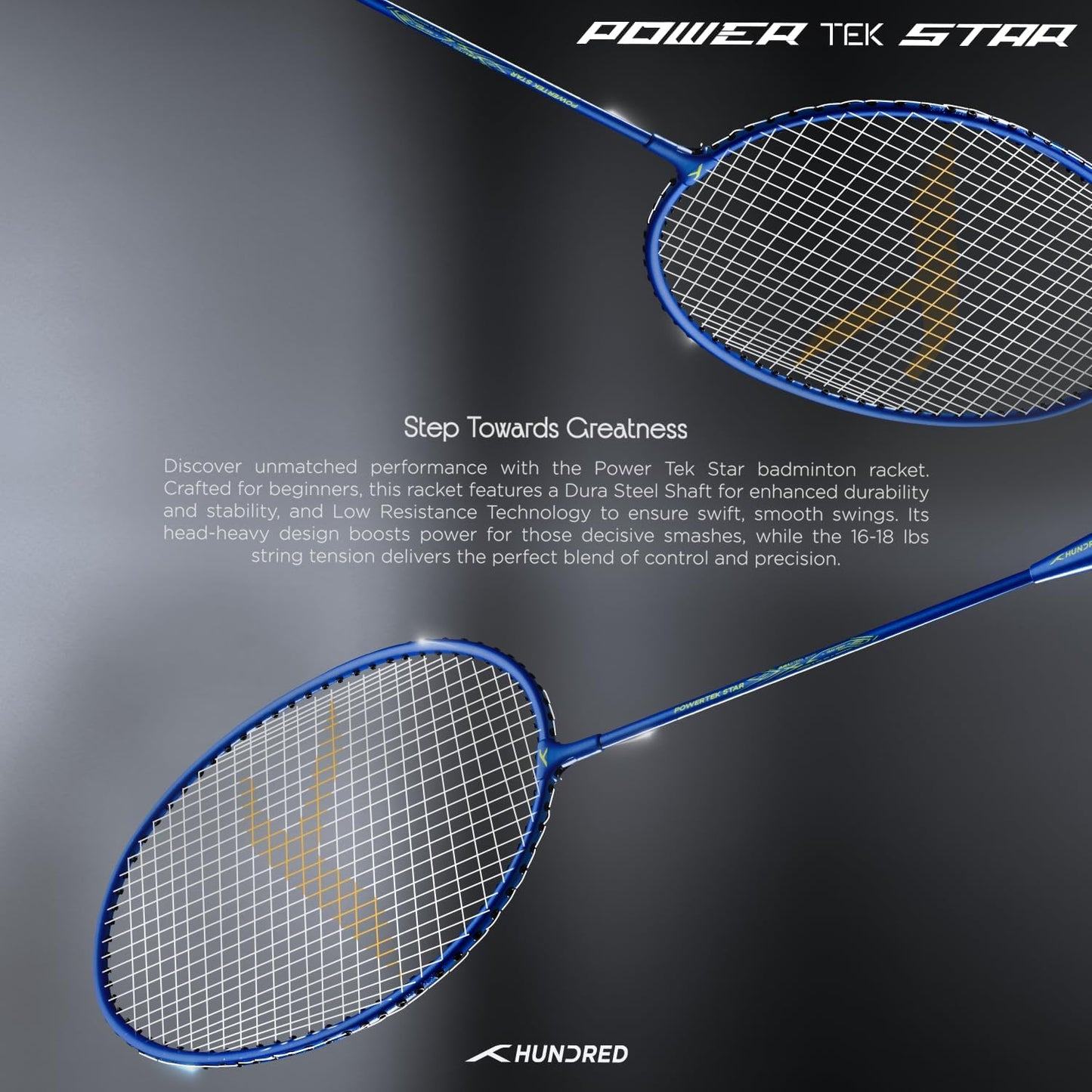 Hundred Badminton Racket 