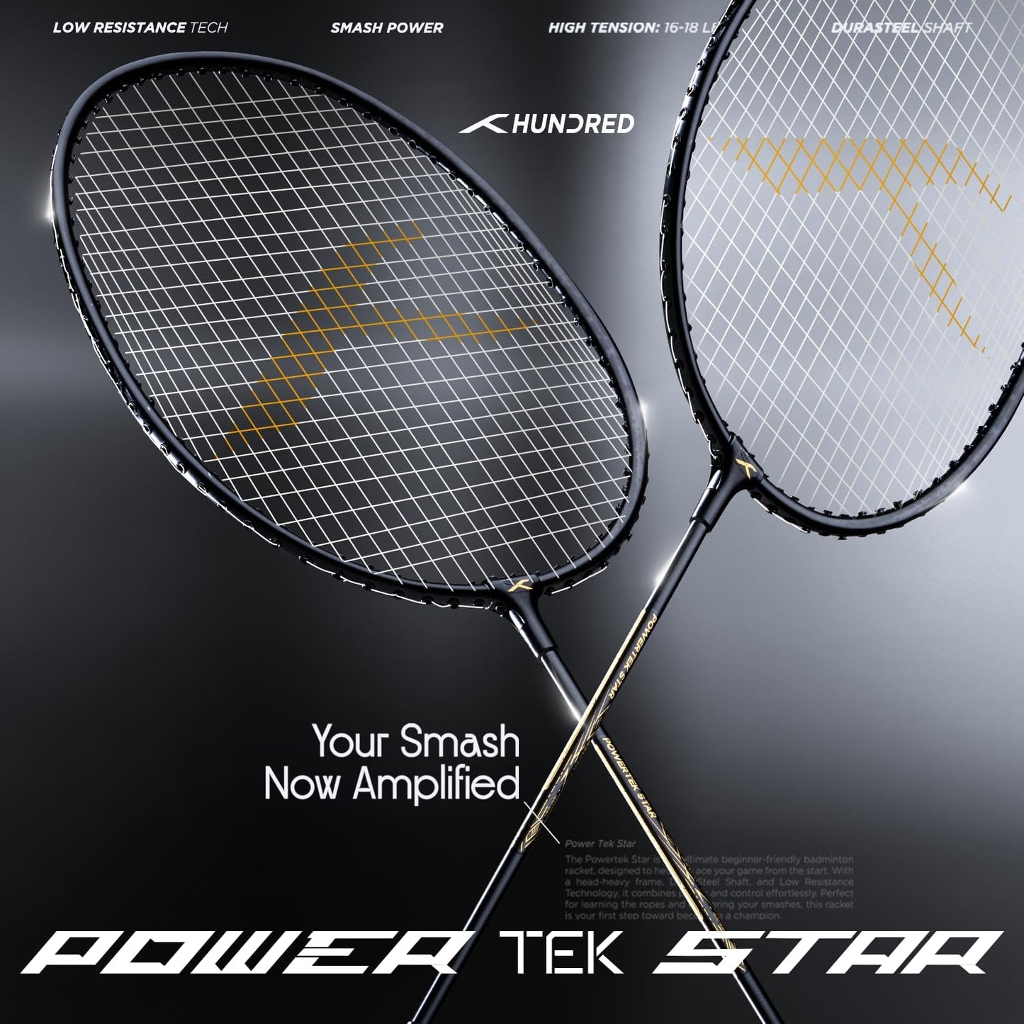 Hundred Badminton Racket 