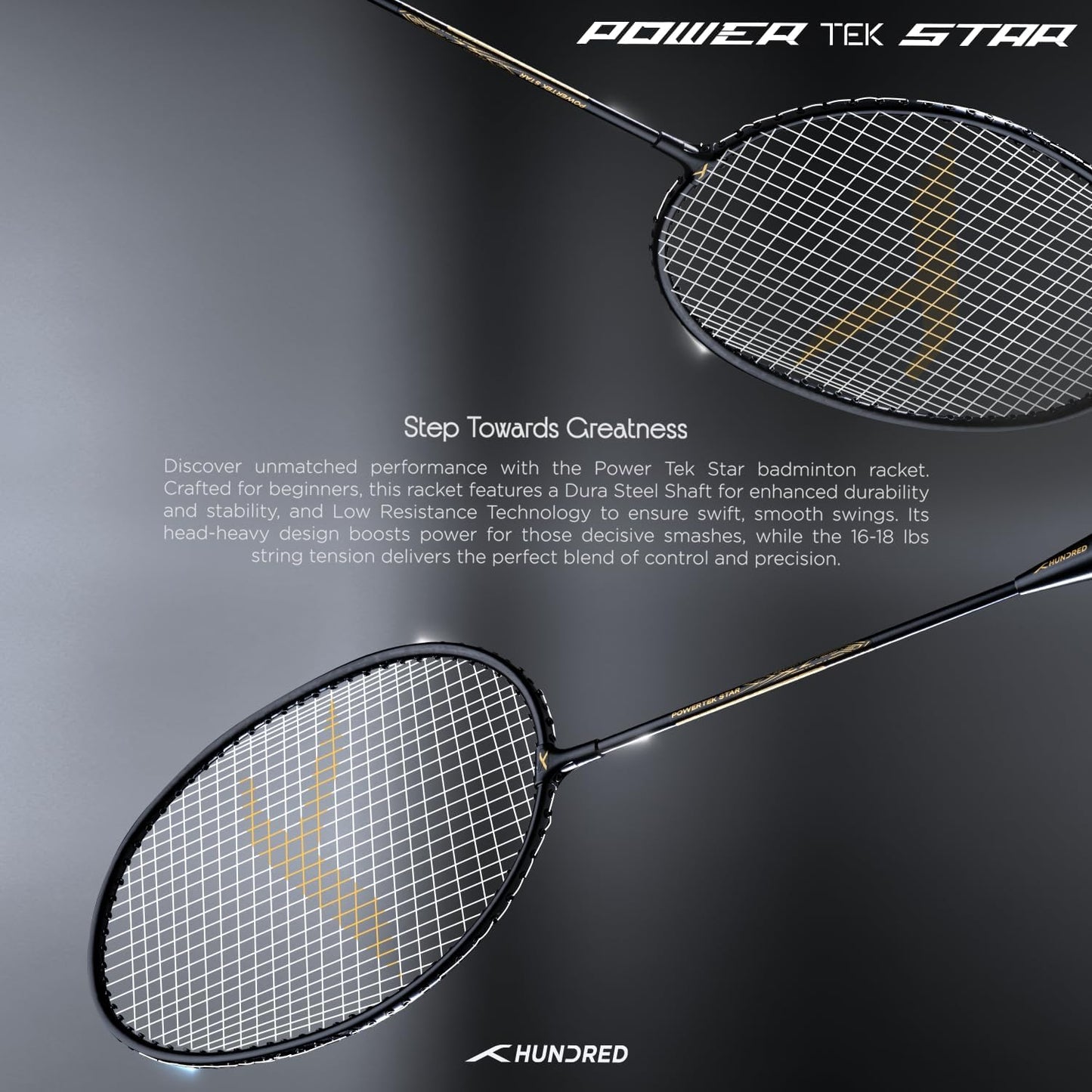 Hundred Badminton Racket 